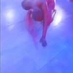 Mazingele shows off her malebe on stage
