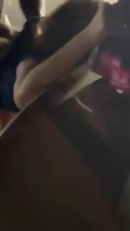 Black Dude fucking a white girl in the street