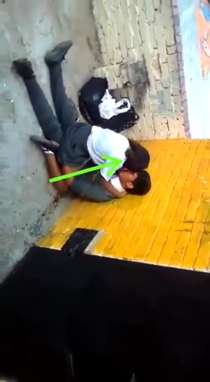 High school students caught having sex outside classroom