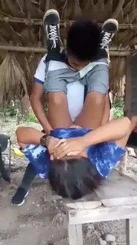 High school students fucking in public