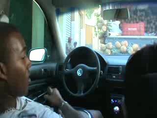 Fucking in a car in public